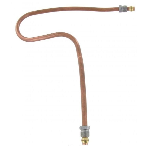 Benzinleitung Benzinpumpe VW Käfer Typ1 Motor 25 30 PS 09.45-8.52 Leitung von Kraftstoffpumpe zum Vergaser VW Bus T1 Karmann Brezel Ovali Vergl. 111127511 111127541 111127531